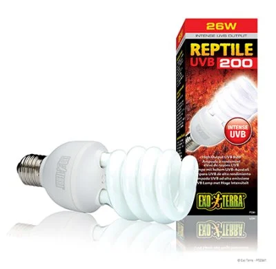 LYSRØRSLAMPE ExoTerra, Reptile Uvb 200, 25W E27