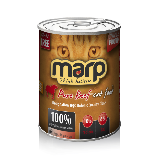 Marp pure beef til katt 400g