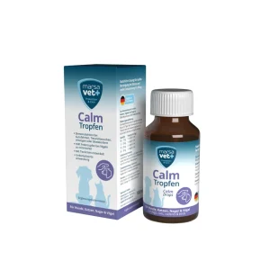 MarsaVet Calm for hunder, katter, gnagere og prydfugler 100 ml