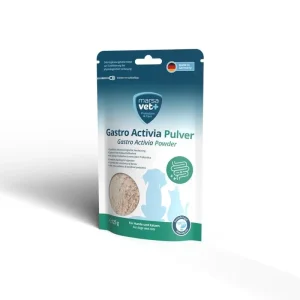 MarsaVet Gastro Activia Pulver for Hunder og Katter 125 g