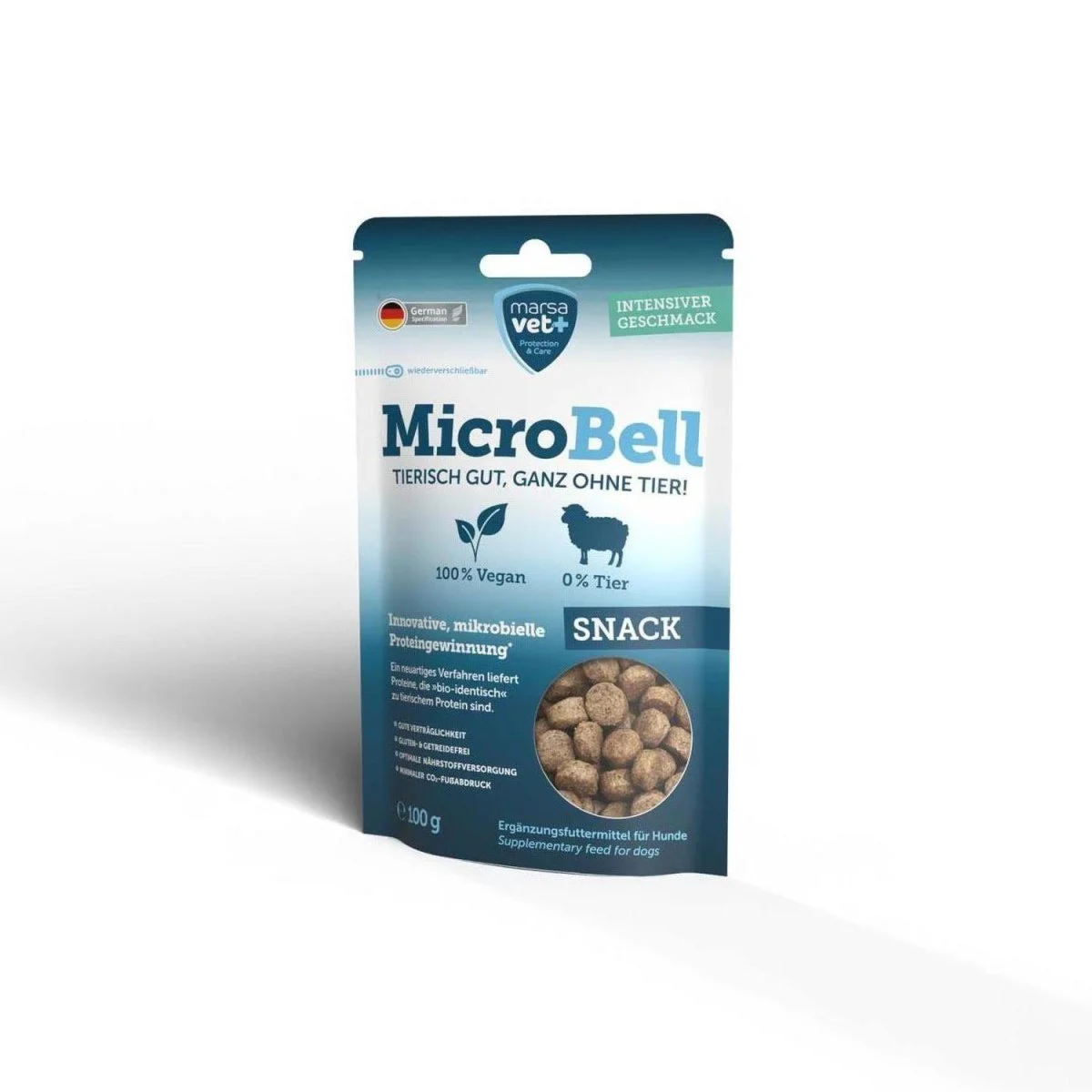 MarsaVet MicroBell Snack – Veganske Hundesnacks 100g - Image 2
