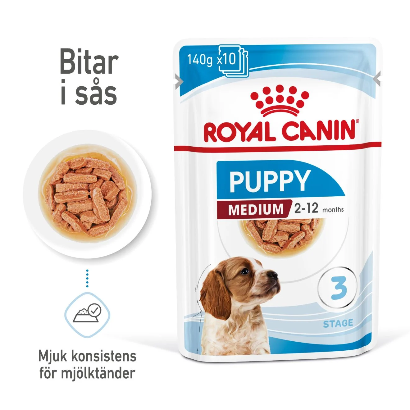 Medium Puppy V氓tf么r for valper