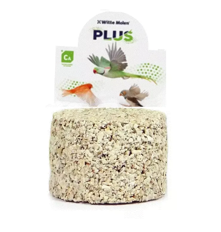 Mineralblokk, Fugl, S, Fin, Witte Molen, 70g.