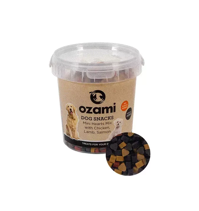 Mini Hearts, Ozami, Mix Bucket, 500g.