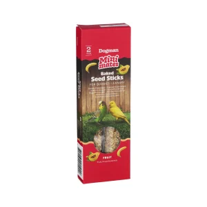 Mini mates Fr酶stenger Undulat Kanarifugl 2stk