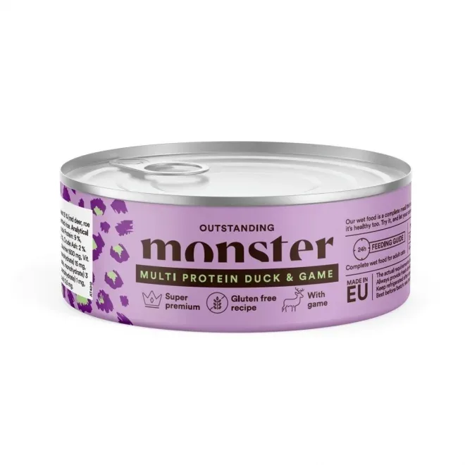 Monster Cat Adult Multi Duck/Game boks 100g