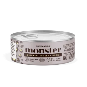Monster Cat Adult Multiprotein Chicken/Turkey/Duck can 100g