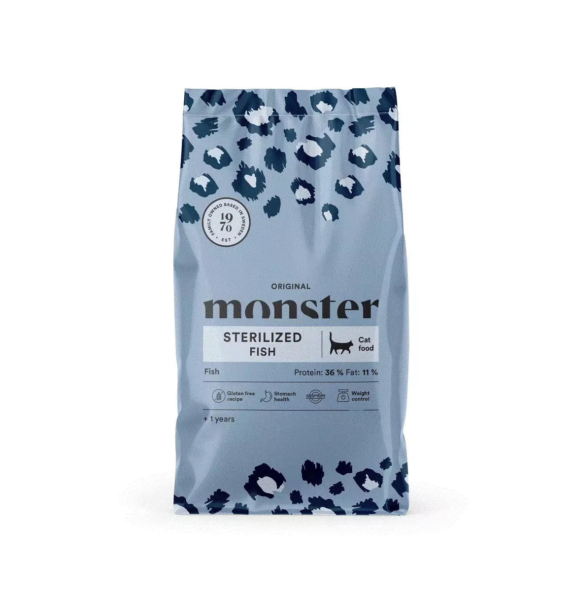 Monster Cat, Original Sterilized Fish, 6kg.