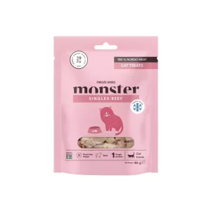 Monster Cat Treats Freeze dried Beef 40 g