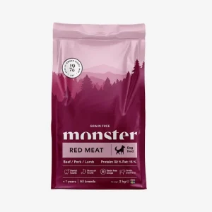 Monster Dog Adult Red Meat