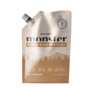 Monster Dog Bone Broth Turkey 350ml