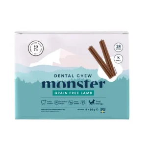 Monster Dog Dental Chew Lamb S Month 28stk/224g