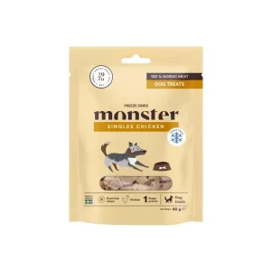 Monster Dog Treats Freeze dried Chicken 45 g