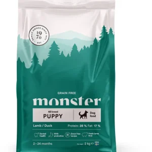 Monster Grain Free Puppy All Breed Lamb/Duck