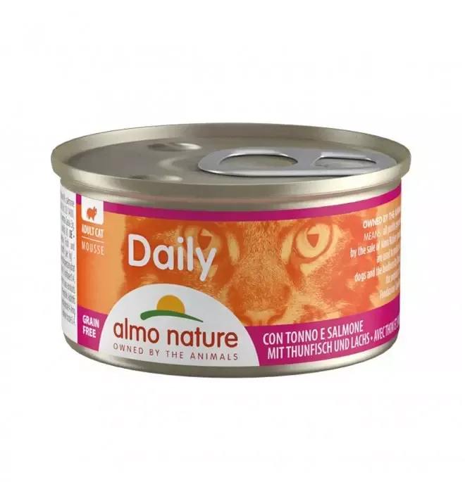 Mousse with Tuna and Salmon cat 85gr(24)(utgått)