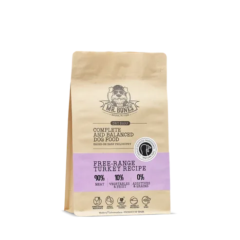 Mr. Bones Dry BARF Free Range Turkey recipe 3kg