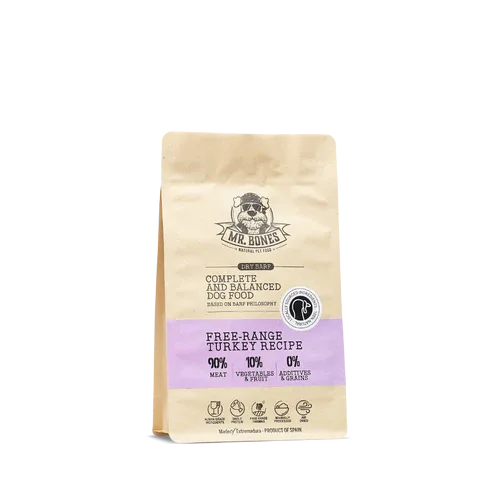 Mr. Bones Dry BARF Free Range Turkey recipe 450g