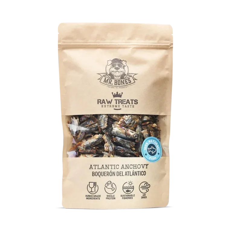 Mr. Bones Raw Treats Atlantic Anchovy XL 400g
