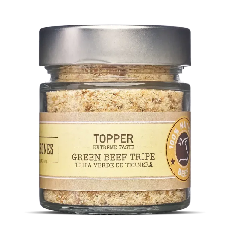Mr. Bones Topper Green Beef Tripe 100g