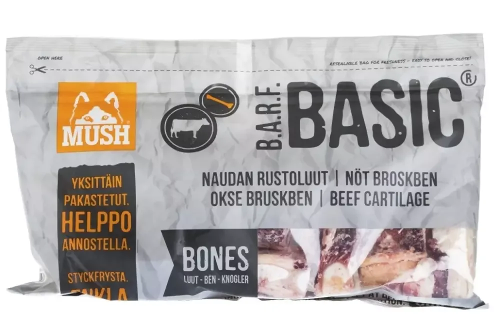 MUSH Basic Nöt broskben 800gram