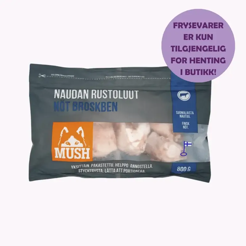 MUSH Bruskben Storfe 800g