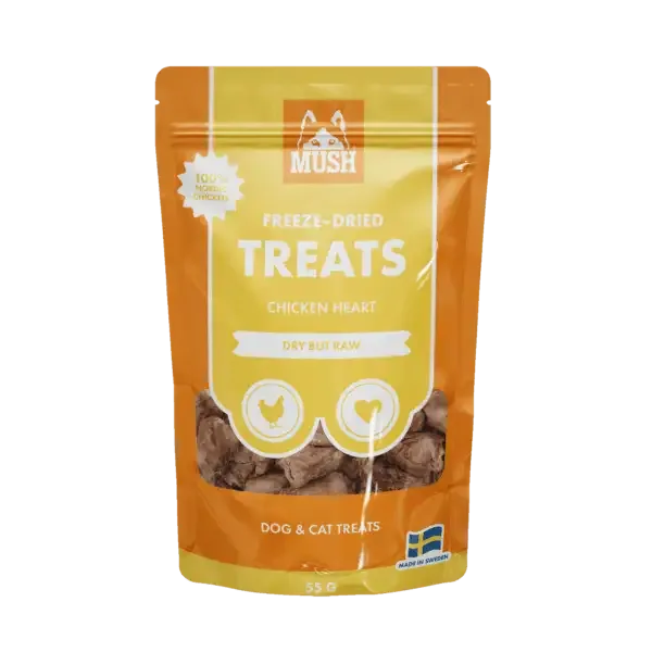 Mush Freeze-Dried Kyllinghjerte