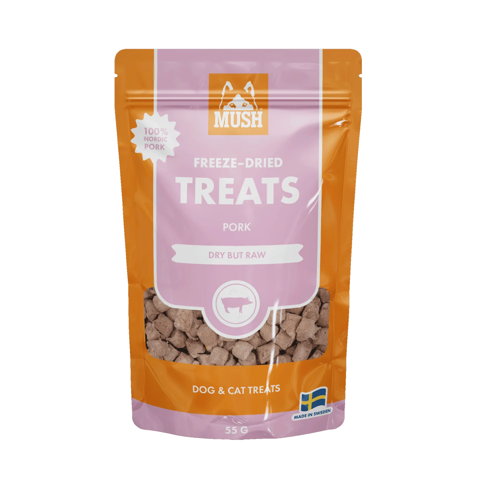 MUSH Freeze-dried Treats Gris 55g