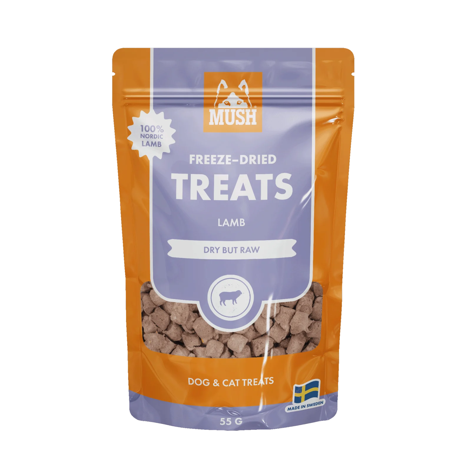MUSH Freeze-dried Treats Lam 55g