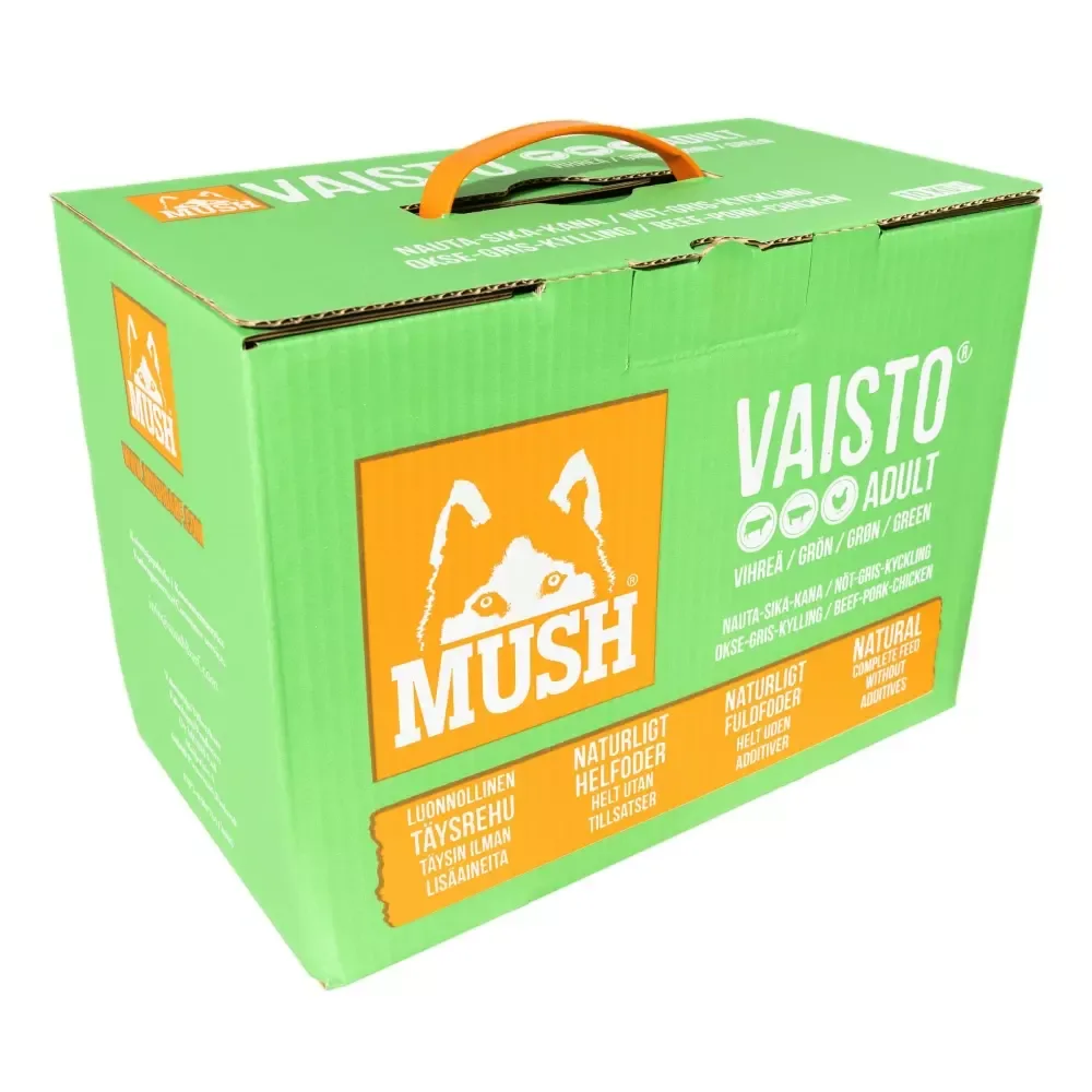 MUSH Grønn Starter (Okse-Gris-Kylling) 10kg
