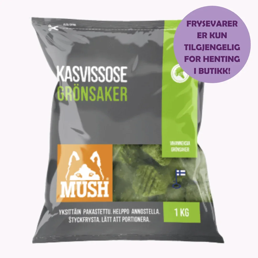 MUSH Grønnsaker 1kg