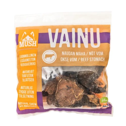 MUSH VAINU® Oksevomstrimler
