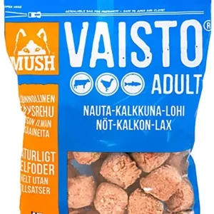 MUSH Vaisto Blå okse-kalkun-laks-måltid 800g