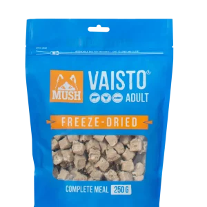 Mush Vaisto frysetørket kalkun-storfe-laks 250g