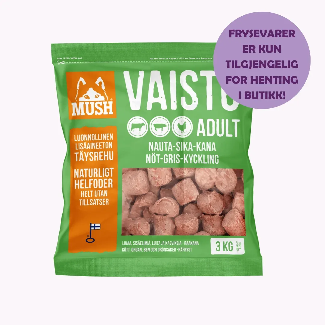 MUSH VAISTO® GRØNN