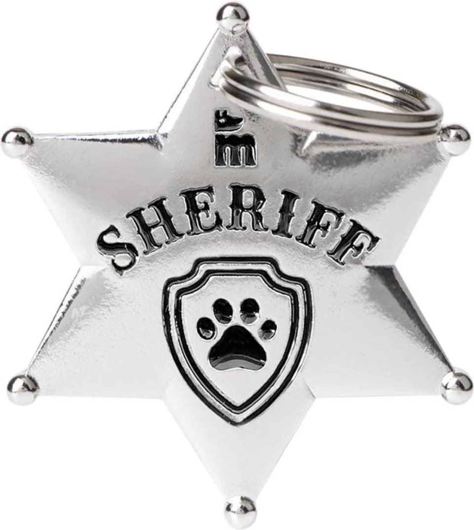 My Family Tags Sheriffstjerne sølv