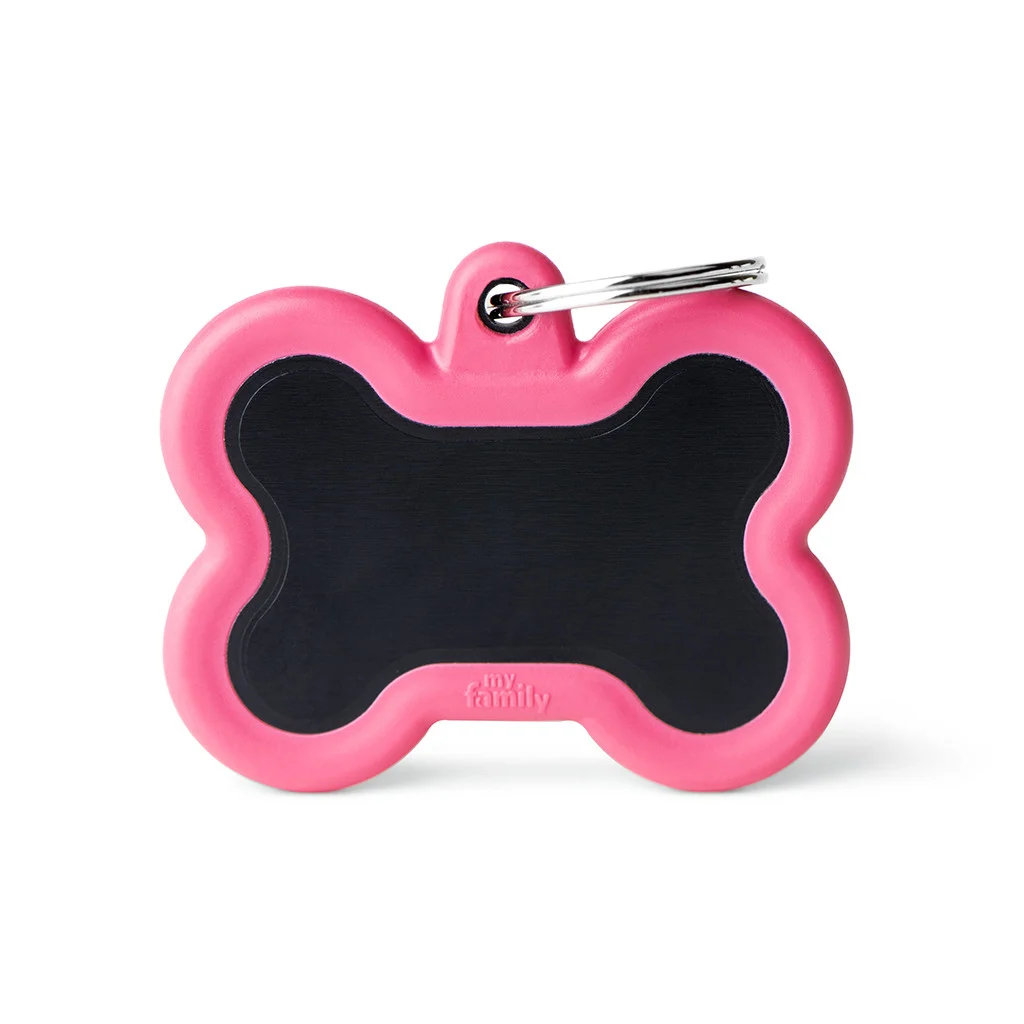 Myfa Tegn Hush, Ben Sort, Gummi Pink - Image 2