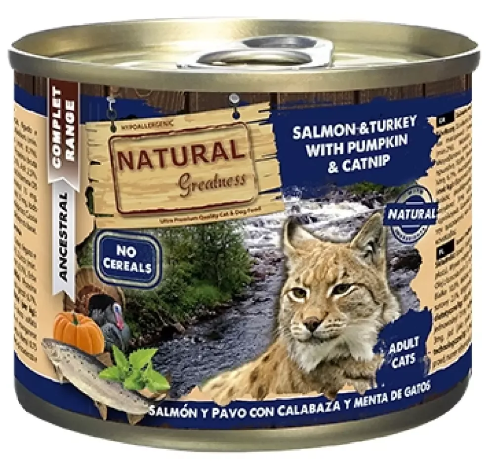 Natural Greatness Kalkun med Laks 185gr