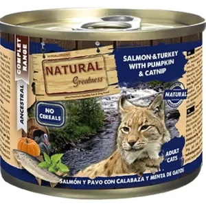 Natural Greatness Kalkun med Laks 185gr