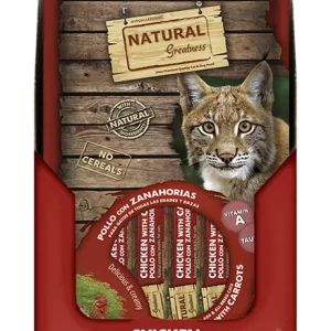 Natural Greatness kremet kattegodbit – Kylling-Gulrøtter