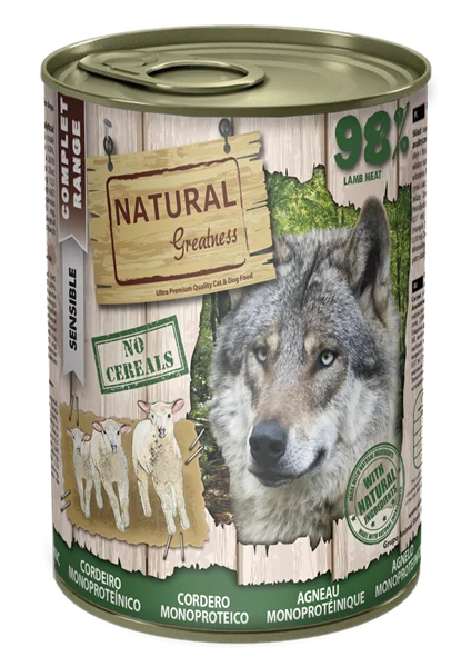 Natural Greatness Lamb Monoprotein 400gr - Image 2