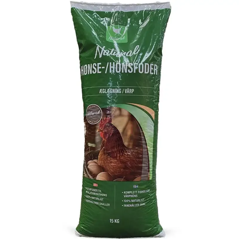 Natural Hønsefoder – Æglægning 15 kg