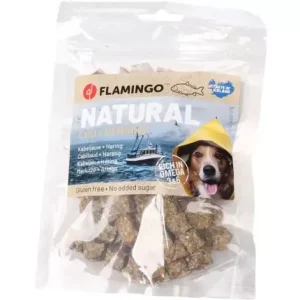 NATURE SNACK COD + HERRING CUBES 75G