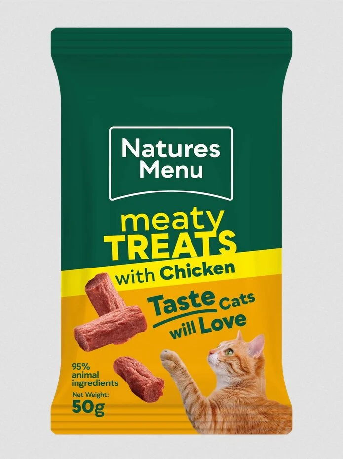 Natures Menu Meaty Treats Katt & små hunder Kylling og Lever 50gr - Image 2