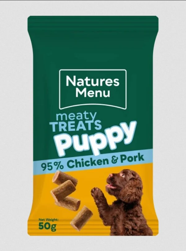Natures Menu Meaty Treats Puppy Chicken & Pork 50gr