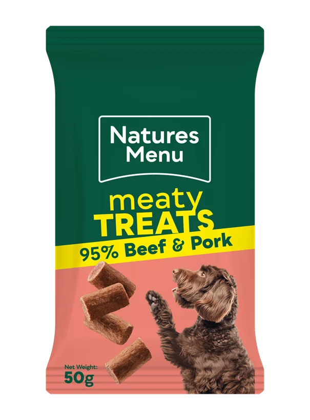 Natures Menu Snacks Biff og Svin 50g - Image 2