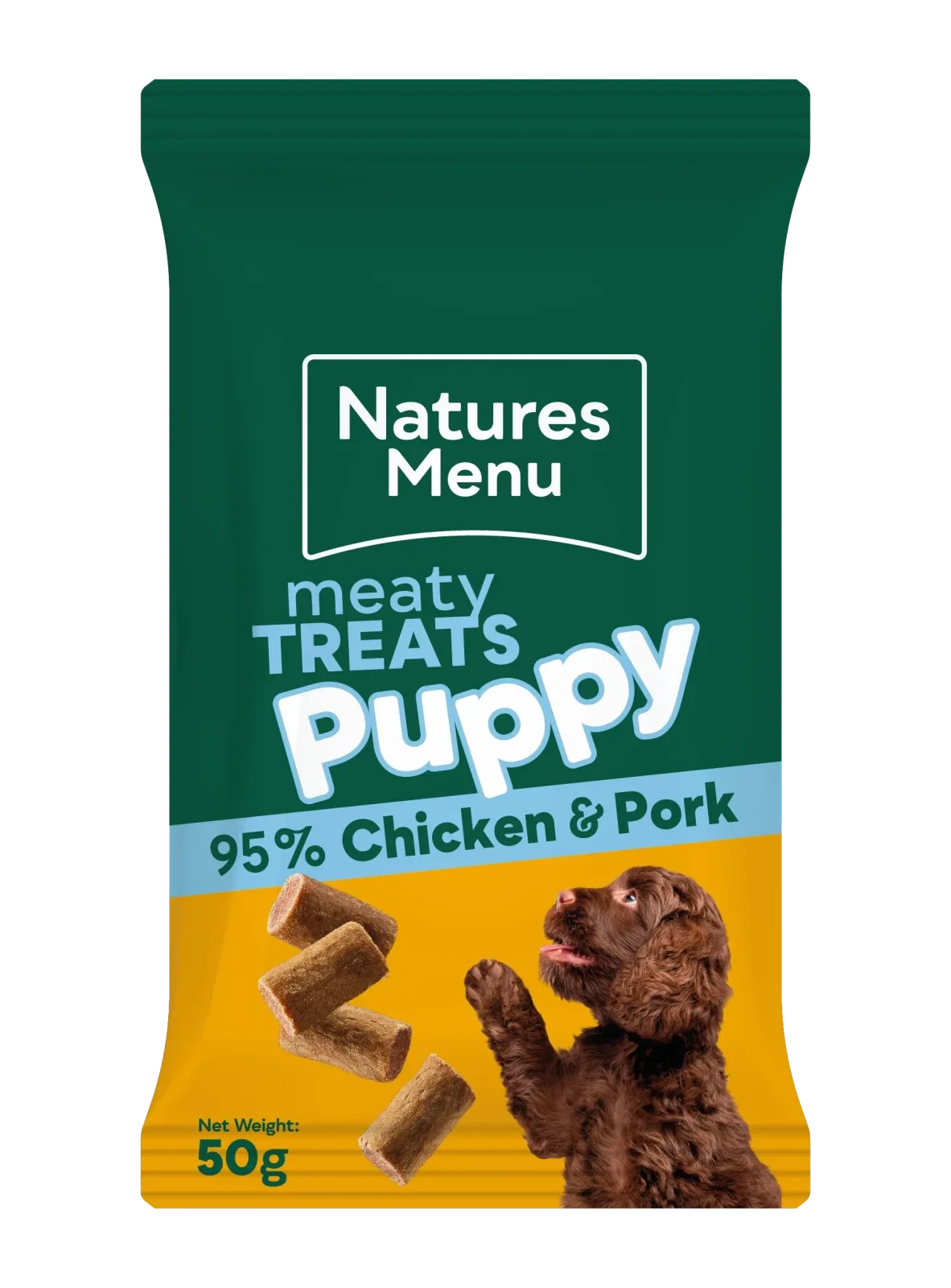 Natures Menu Snacks Valp m/kylling & gris 50g