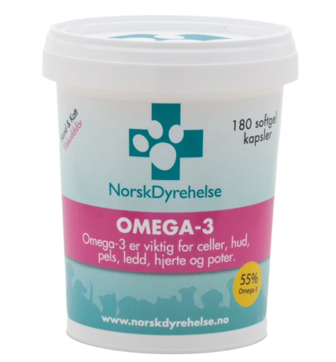 ND Omega-3 180 Softgel Kapsler - Image 2