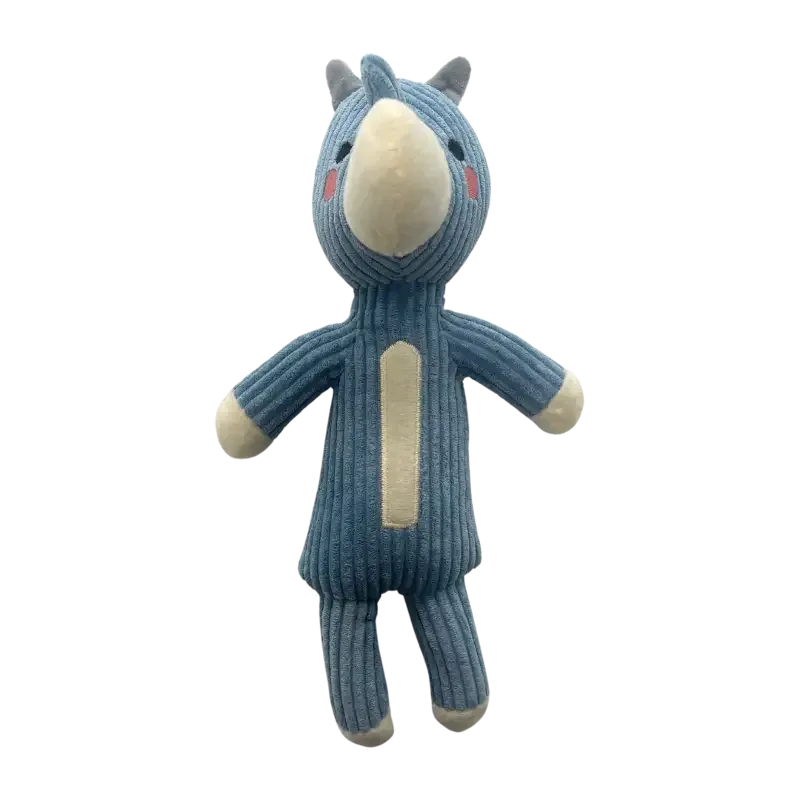 Neshornbamse med knirk, 35 cm