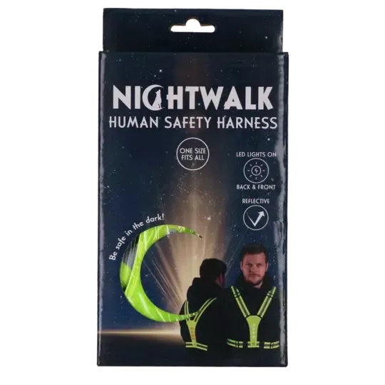 Nightwalk Human Safety Harness Yellow
