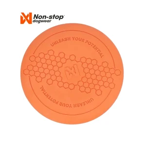 Non-Stop Dog Flying Disc Orange/Black
